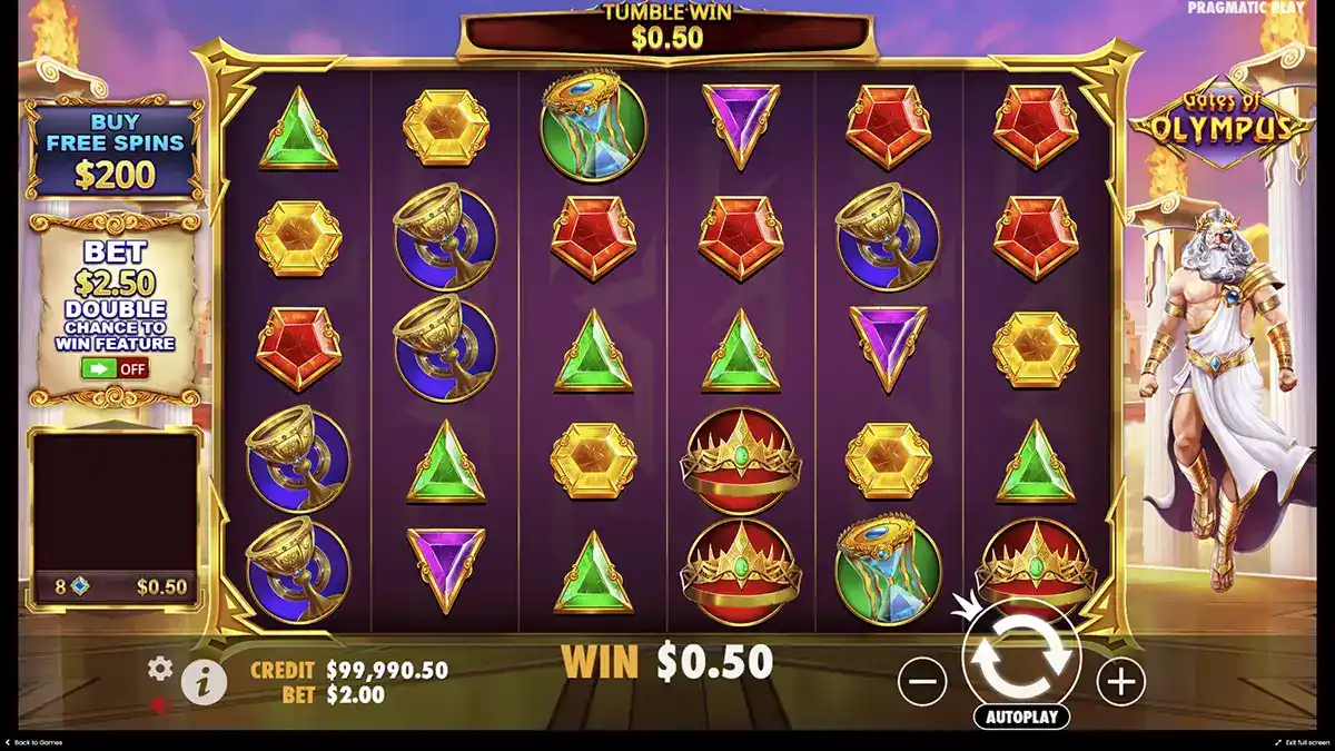 About Gates of Olympus slot machine