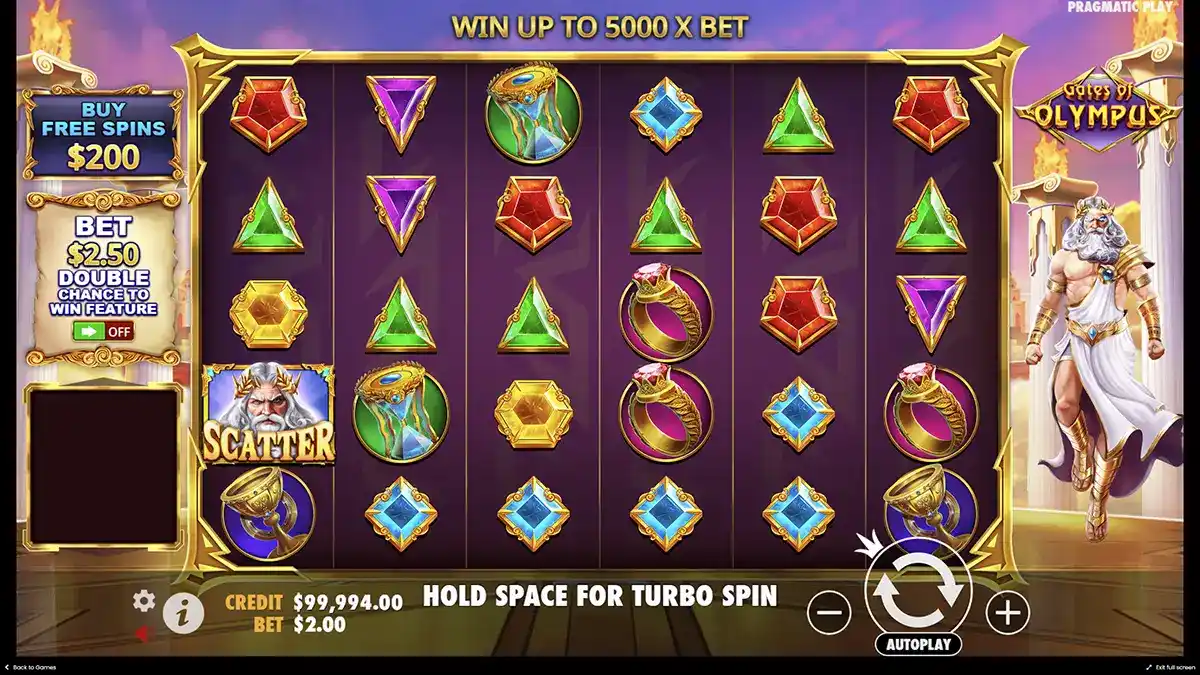 Gates of Olympus Slot Bonus Game